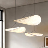 Pendant Light Lamp, Kaito Mulberry Silk Shade, Dimmable, Single and Multi-Light, Dining Room