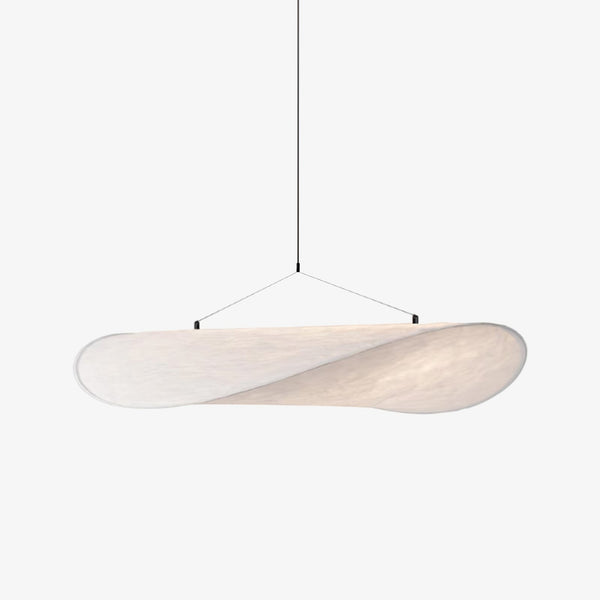 Pendant Light Lamp, Kaito Mulberry Silk Shade, Dimmable, Single and Multi-Light, Dining Room