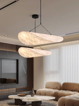 Pendant Light Lamp, Kaito Mulberry Silk Shade, Dimmable, Single and Multi-Light, Dining Room