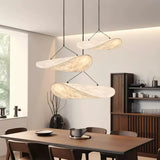 Pendant Light Lamp, Kaito Mulberry Silk Shade, Dimmable, Single and Multi-Light, Dining Room