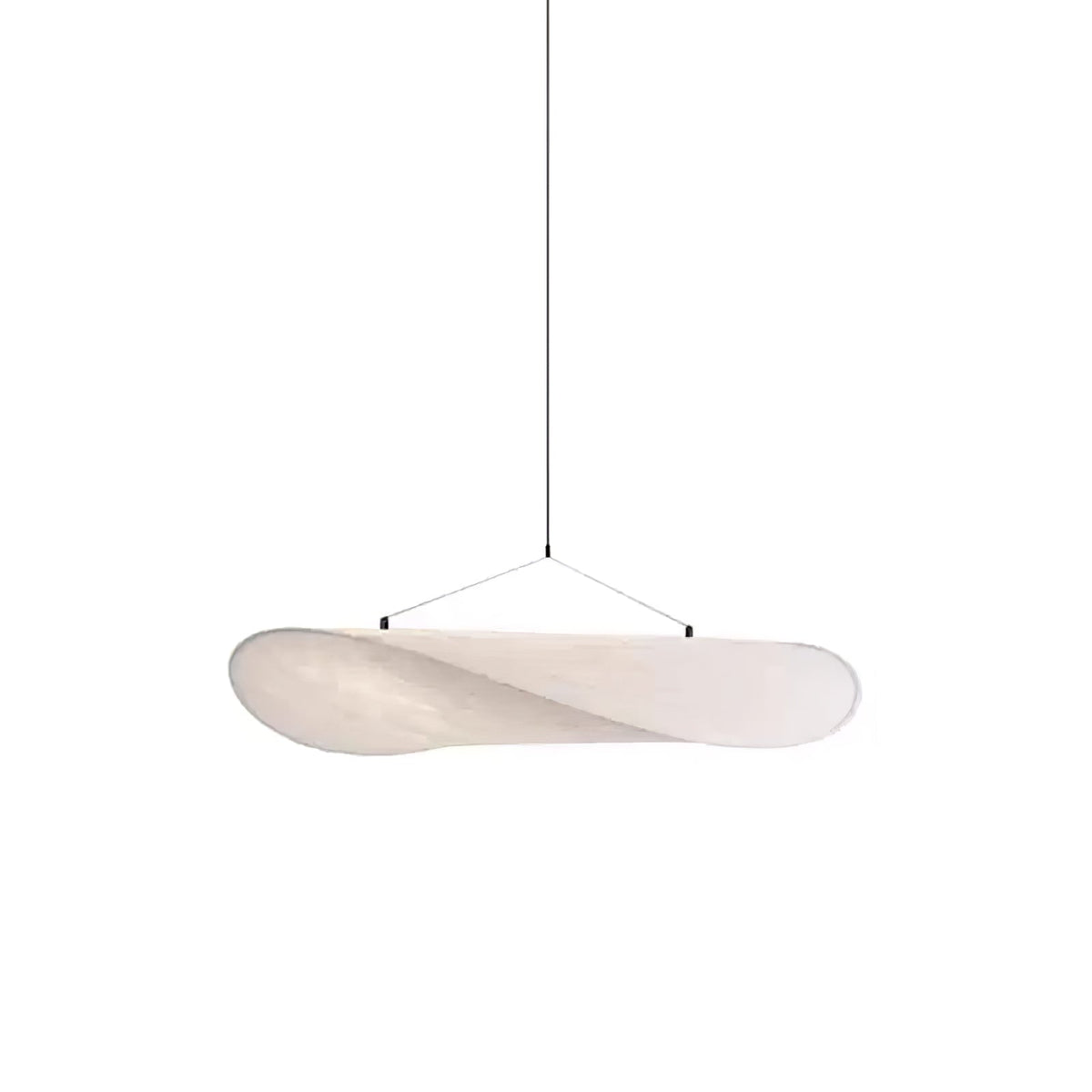 Pendant Light Lamp, Kaito Mulberry Silk Shade, Dimmable, Single and Multi-Light, Dining Room