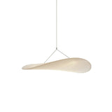 Pendant Light Lamp, Kaito Mulberry Silk Shade, Dimmable, Single and Multi-Light, Dining Room