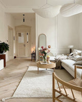 Pendant Light Lamp, Kaito Mulberry Silk Shade, Dimmable, Single and Multi-Light, Dining Room
