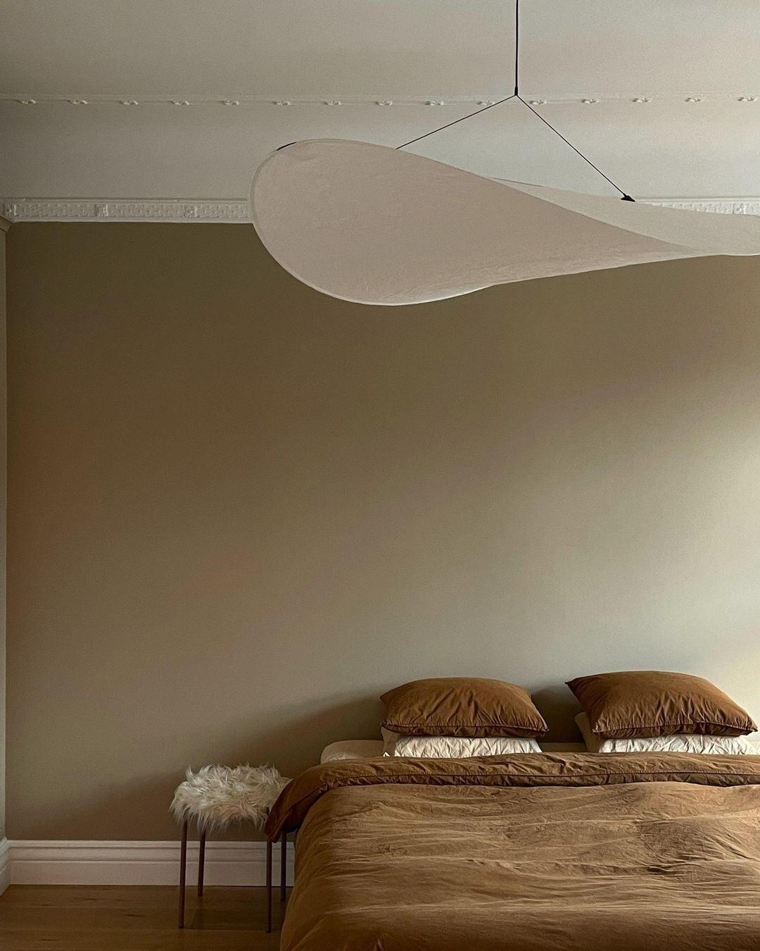 Pendant Light Lamp, Kaito Mulberry Silk Shade, Dimmable, Single and Multi-Light, Dining Room