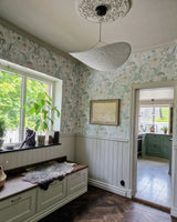 Pendant Light Lamp, Kaito Mulberry Silk Shade, Dimmable, Single and Multi-Light, Dining Room