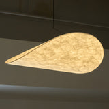 Pendant Light Lamp, Kaito Mulberry Silk Shade, Dimmable, Single and Multi-Light, Dining Room