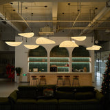 Pendant Light Lamp, Kaito Mulberry Silk Shade, Dimmable, Single and Multi-Light, Dining Room
