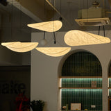 Pendant Light Lamp, Kaito Mulberry Silk Shade, Dimmable, Single and Multi-Light, Dining Room