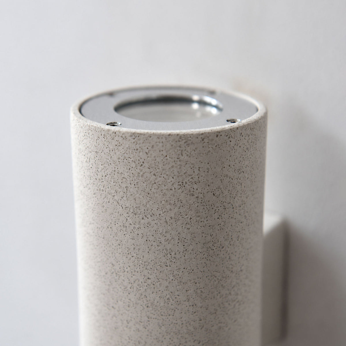 Outdoor Lighting: Keld Micro-Cement Up Down Wall Sconce, IP65, Hardwired, 3000K, White or Black