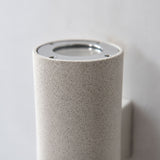 Outdoor Lighting: Keld Micro-Cement Up Down Wall Sconce, IP65, Hardwired, 3000K, White or Black