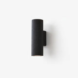 Outdoor Lighting: Keld Micro-Cement Up Down Wall Sconce, IP65, Hardwired, 3000K, White or Black