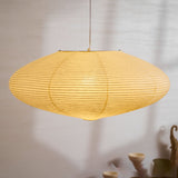 Kumo Washi Paper Light, Swag Pendant Lamp, Round Paper Lampshade, 3 Sizes, White Cable