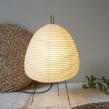 Kotori Rice Paper Lantern Table Lamp, Handmade Washi Shade, Plug-In, 8 Sizes