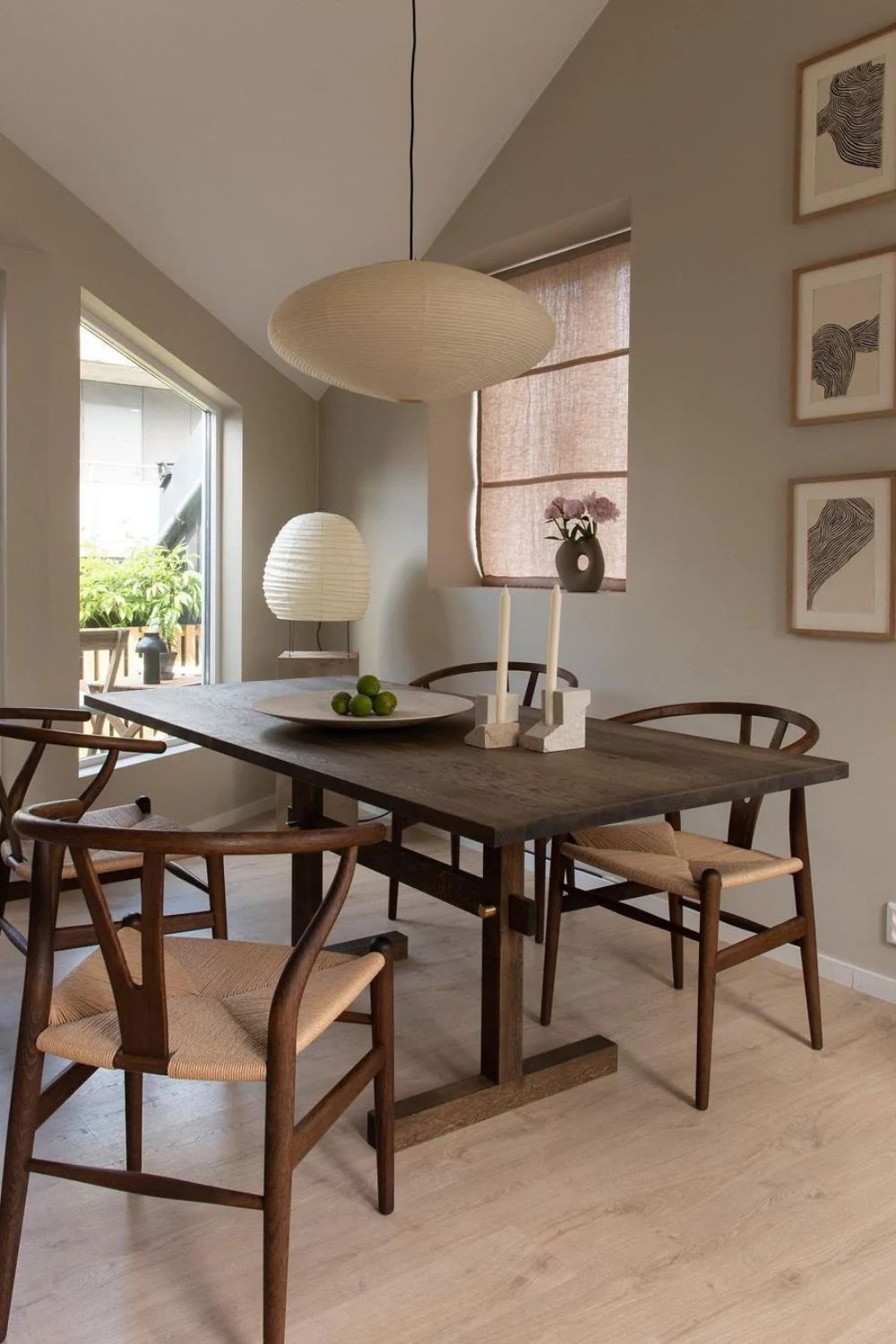Kitchen Island Pendant Lighting Fixtures, Tomo Washi Paper Pendant, Handcrafted Shade, 3 Sizes