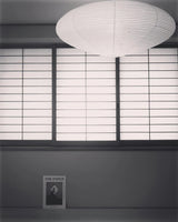 Kumo Washi Paper Light, Swag Pendant Lamp, Round Paper Lampshade, 3 Sizes, White Cable