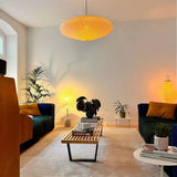 Kitchen Island Pendant Lighting Fixtures, Tomo Washi Paper Pendant, Handcrafted Shade, 3 Sizes