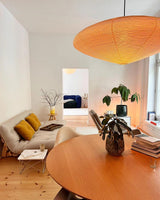 Kitchen Island Pendant Lighting Fixtures, Tomo Washi Paper Pendant, Handcrafted Shade, 3 Sizes