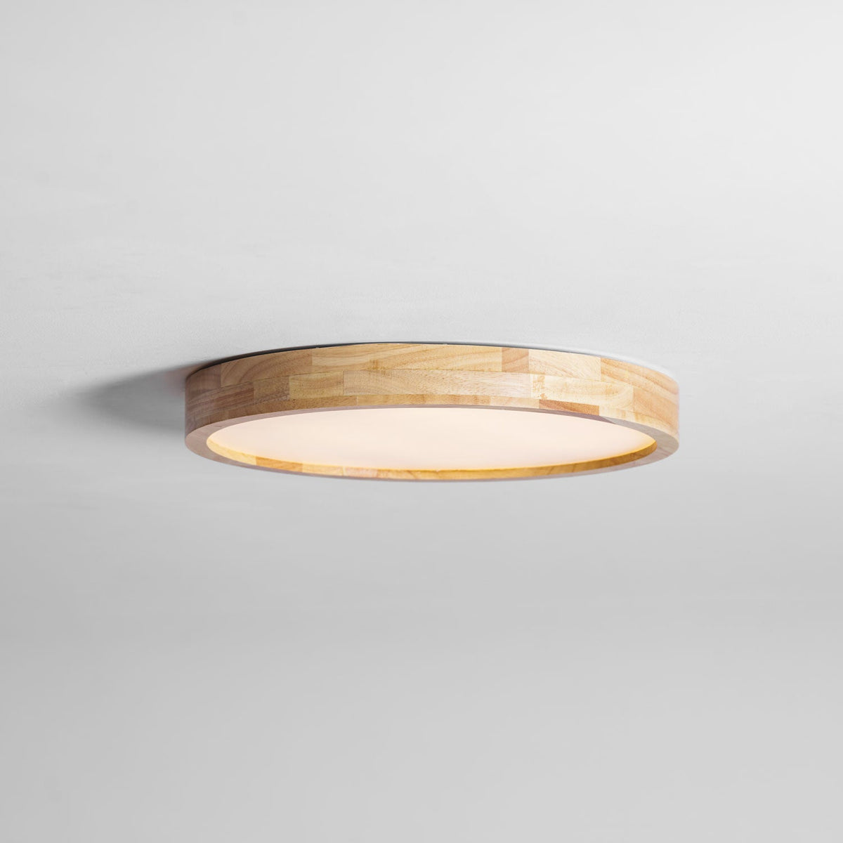 Aksel Dining Room Lighting Fixture, Wood Chandelier, Geometric Ceiling Light, Round or Square