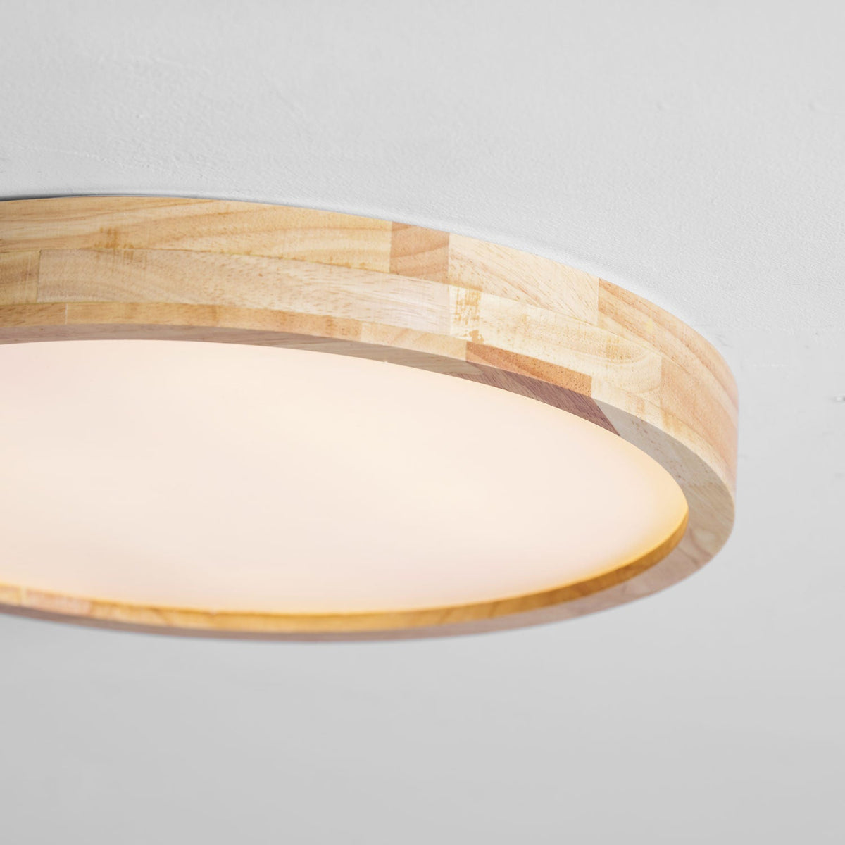 Aksel Dining Room Lighting Fixture, Wood Chandelier, Geometric Ceiling Light, Round or Square