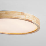 Aksel Dining Room Lighting Fixture, Wood Chandelier, Geometric Ceiling Light, Round or Square