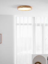 Aksel Dining Room Lighting Fixture, Wood Chandelier, Geometric Ceiling Light, Round or Square