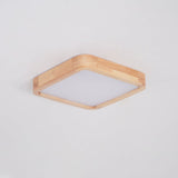 Aksel Dining Room Lighting Fixture, Wood Chandelier, Geometric Ceiling Light, Round or Square