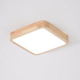 Aksel Dining Room Lighting Fixture, Wood Chandelier, Geometric Ceiling Light, Round or Square