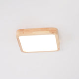 Aksel Dining Room Lighting Fixture, Wood Chandelier, Geometric Ceiling Light, Round or Square