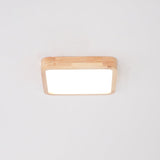 Aksel Dining Room Lighting Fixture, Wood Chandelier, Geometric Ceiling Light, Round or Square