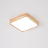 Aksel Dining Room Lighting Fixture, Wood Chandelier, Geometric Ceiling Light, Round or Square