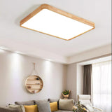 Aksel Dining Room Lighting Fixture, Wood Chandelier, Geometric Ceiling Light, Round or Square
