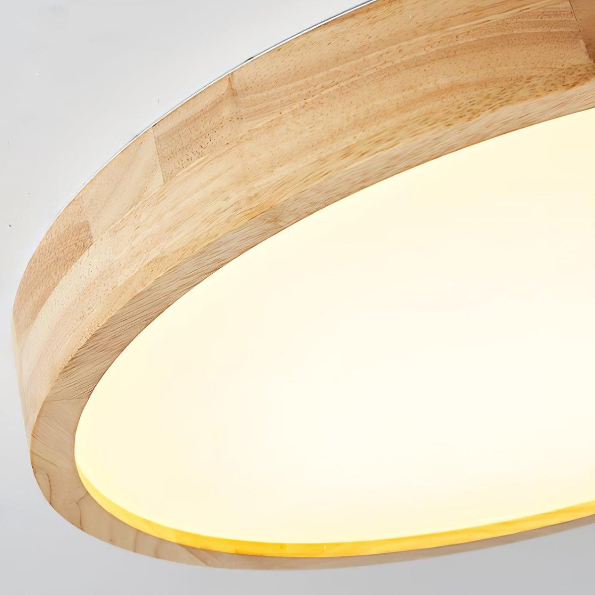 Aksel Dining Room Lighting Fixture, Wood Chandelier, Geometric Ceiling Light, Round or Square
