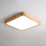 Aksel Dining Room Lighting Fixture, Wood Chandelier, Geometric Ceiling Light, Round or Square