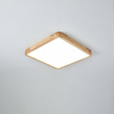 Aksel Dining Room Lighting Fixture, Wood Chandelier, Geometric Ceiling Light, Round or Square