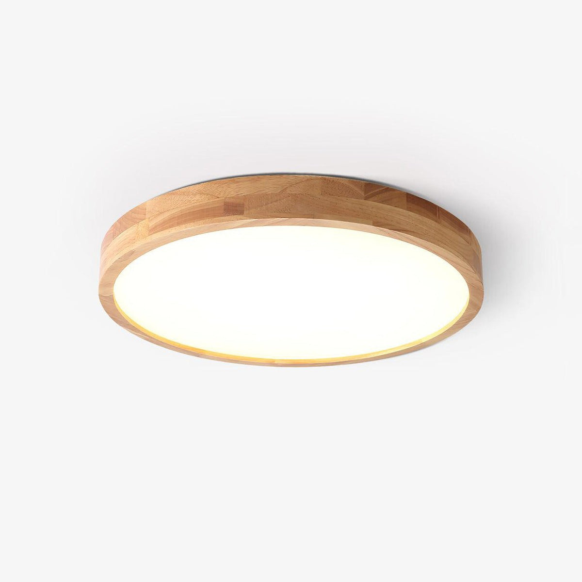 Aksel Dining Room Lighting Fixture, Wood Chandelier, Geometric Ceiling Light, Round or Square