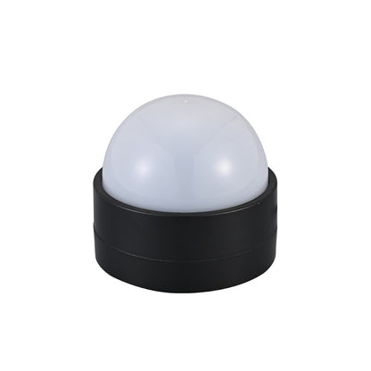 Projection lamp placed on a nightstand for bedroom ambiance