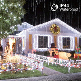 Outdoor Christmas Lights, 295 ft 900 LED String Lights, 8 Modes, Waterproof, Multicolor