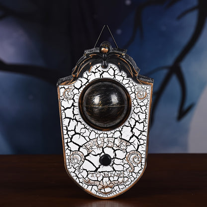 Luminous doorbell prop, close view