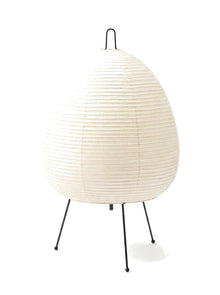 Tsuki Washi Rice Paper Table Lamp, Noguchi-Style Akari Bedside Light