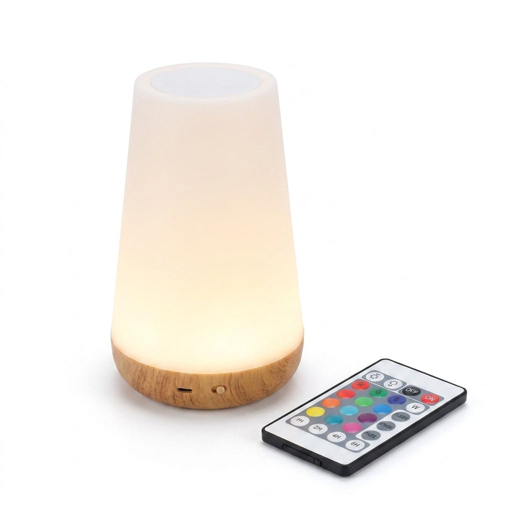 Akari RGB LED lamp - with remote control