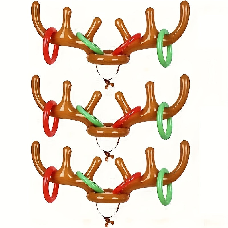 Full set of antler hoops and rings from one pack