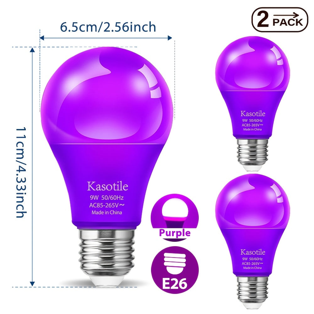 A19 LED Color Light Bulb - E26/E27 Holiday Party Lighting