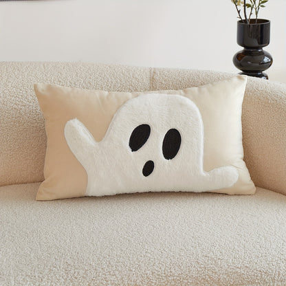 Ghost Pillow Cover - Halloween Throw Pillow Décor