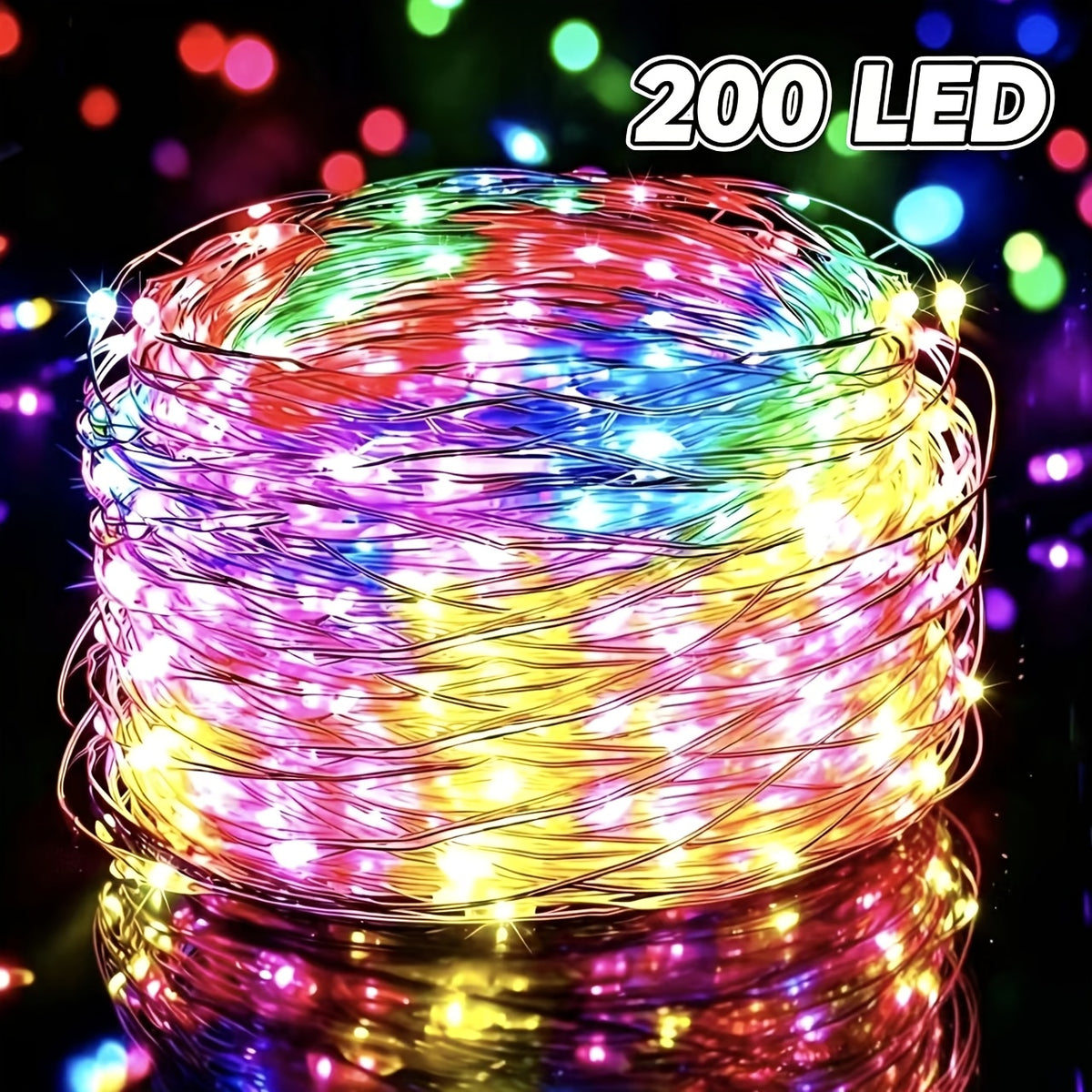 Copper Wire Fairy Lights, 8 Modes, IP65, 33 to 98 ft String Lights
