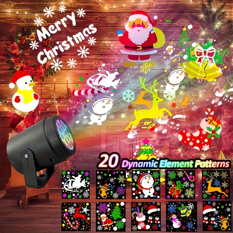 Christmas party stage light for indoor rooms