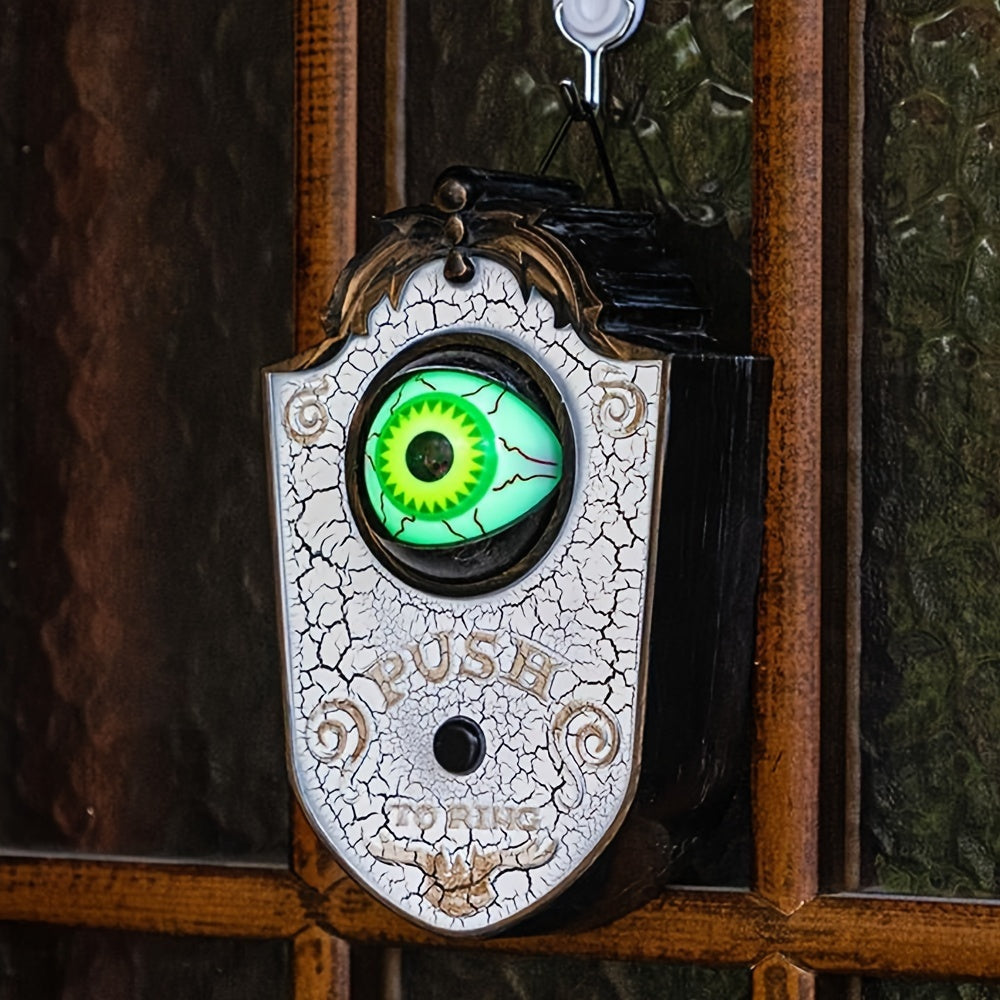 Halloween doorbell prop, additional view