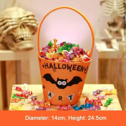 Halloween treat bag bat design