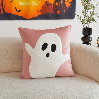 Ghost Pillow Cover - Halloween Throw Pillow Décor