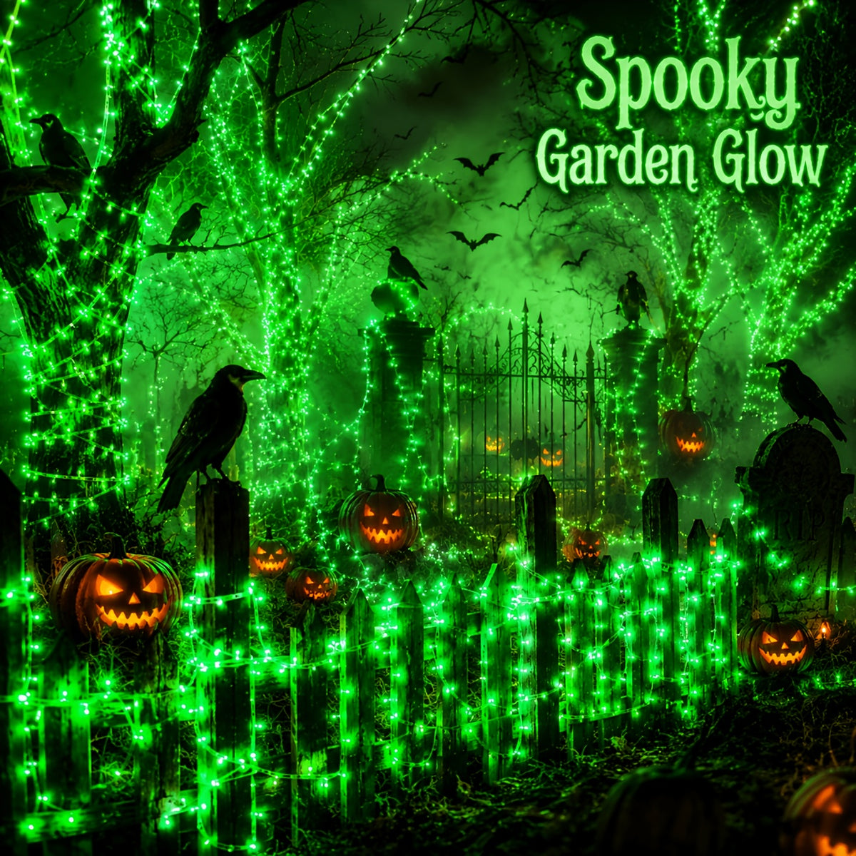 Halloween Fairy String Lights - Flexible LED Rope Lights