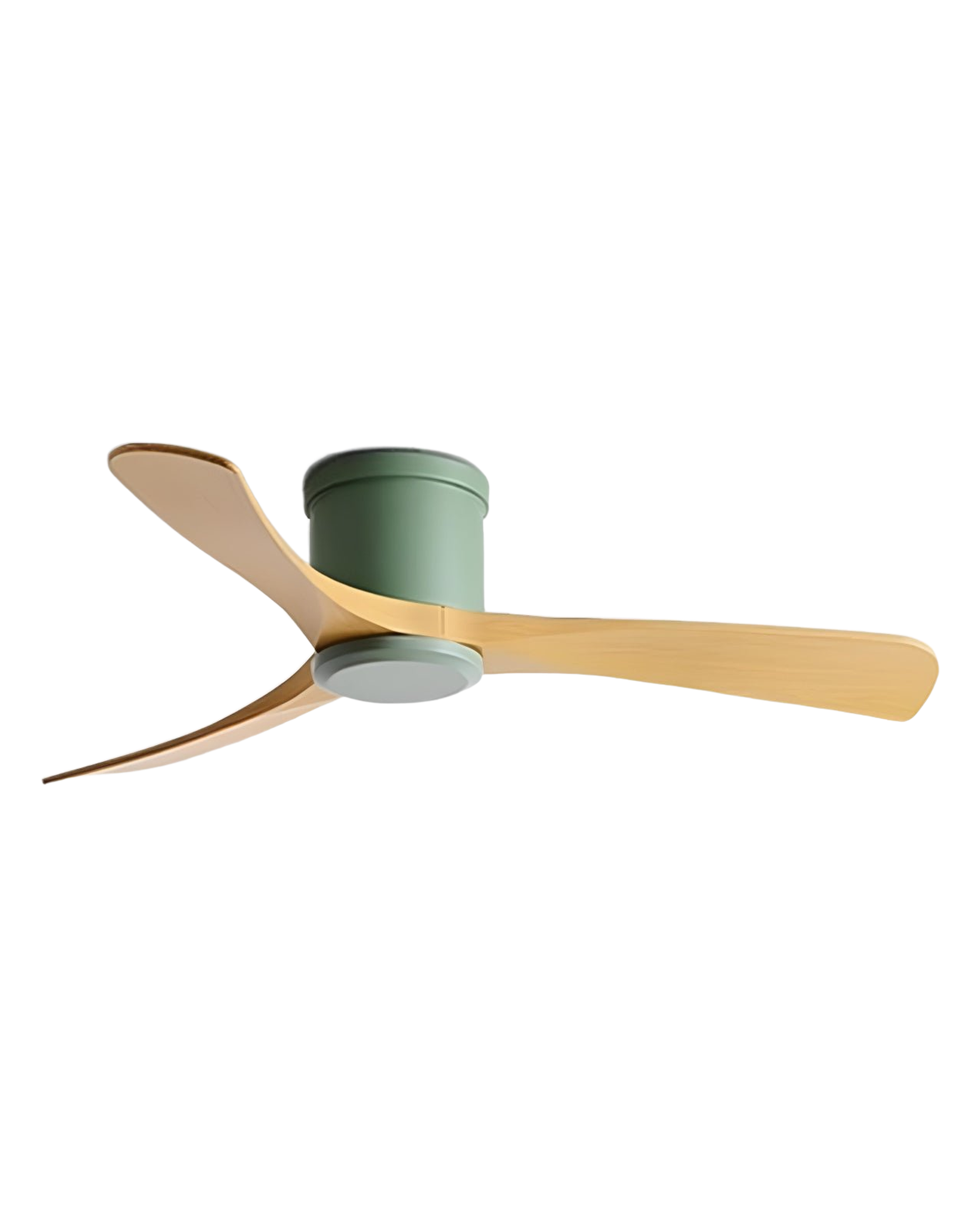 Auster Whisper-Quiet DC Ceiling Fan with Reversible Wood Blades, 6-Speed